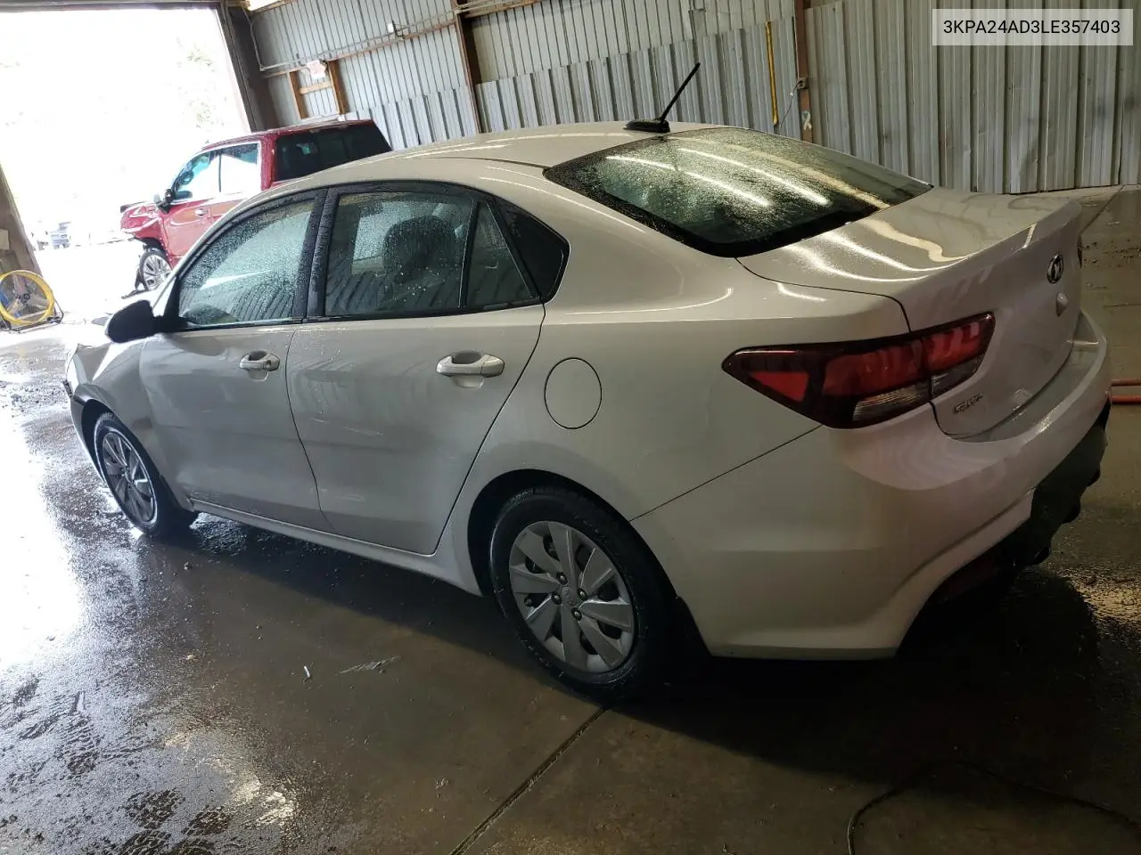 2020 Kia Rio Lx VIN: 3KPA24AD3LE357403 Lot: 56799375