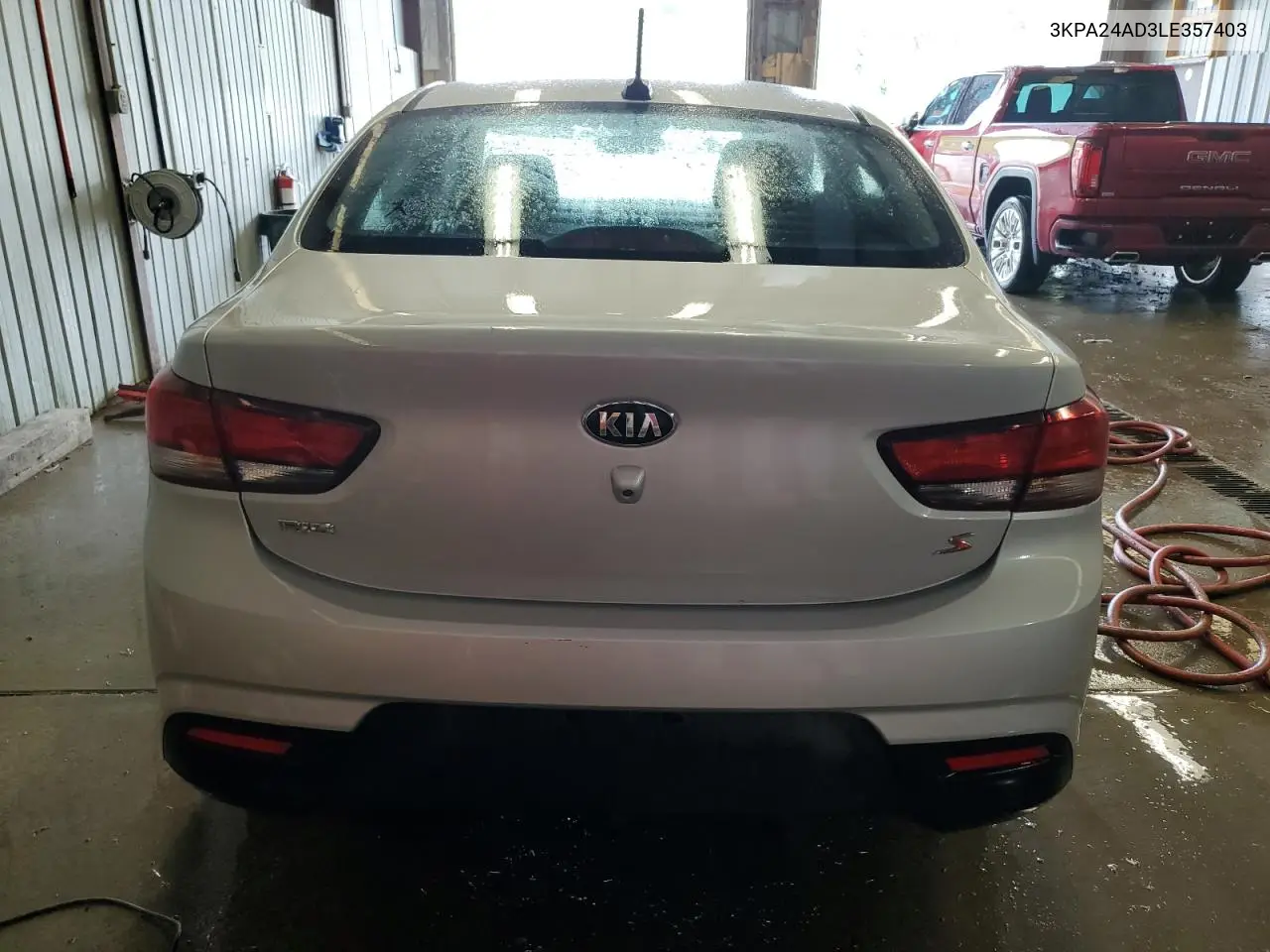2020 Kia Rio Lx VIN: 3KPA24AD3LE357403 Lot: 56799375