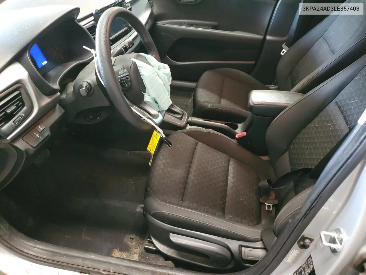 2020 Kia Rio Lx VIN: 3KPA24AD3LE357403 Lot: 56799375