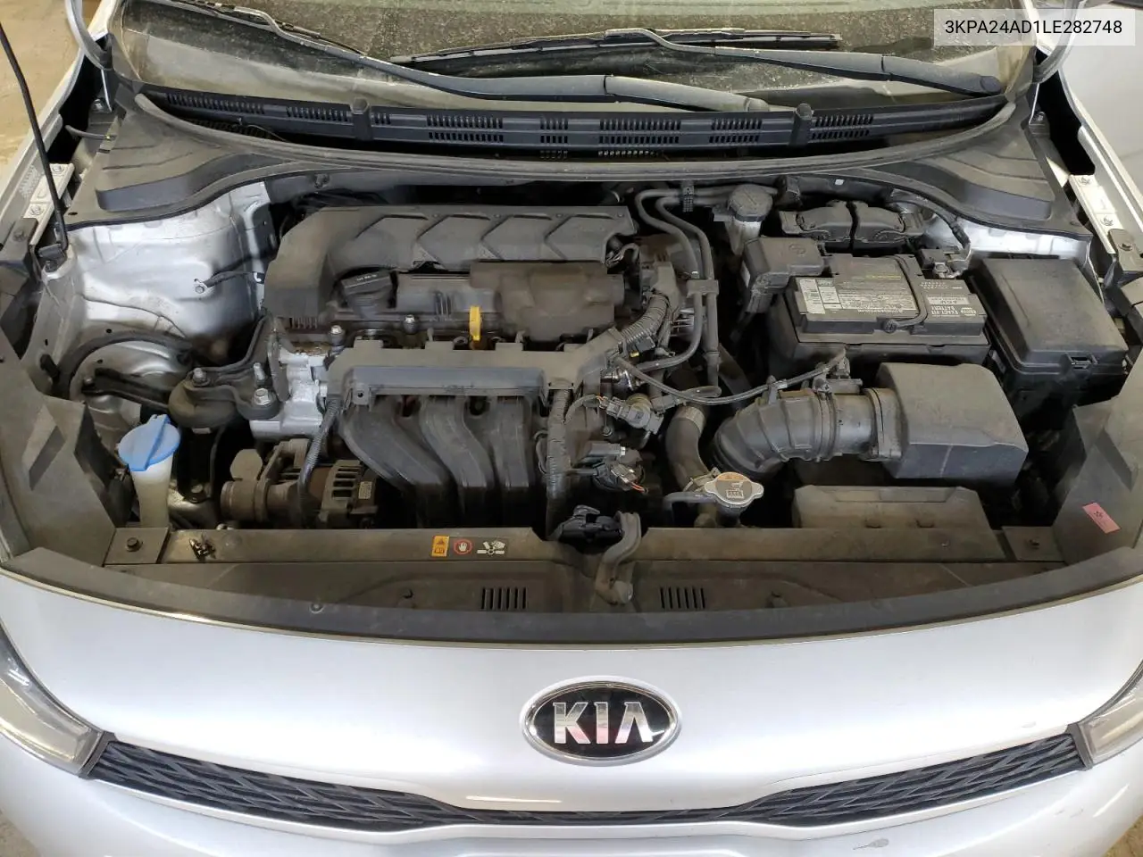 2020 Kia Rio Lx VIN: 3KPA24AD1LE282748 Lot: 56904045