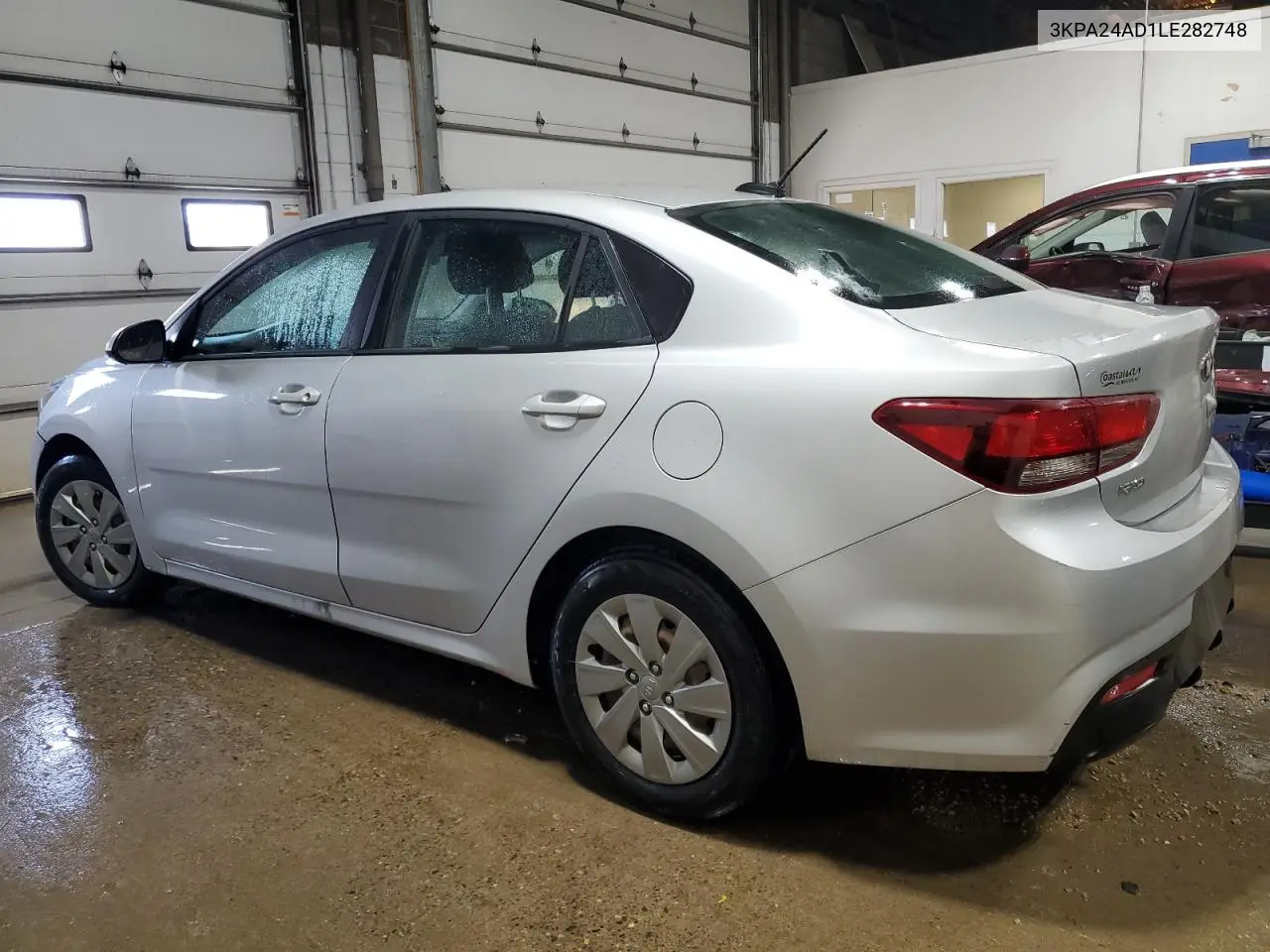2020 Kia Rio Lx VIN: 3KPA24AD1LE282748 Lot: 56904045