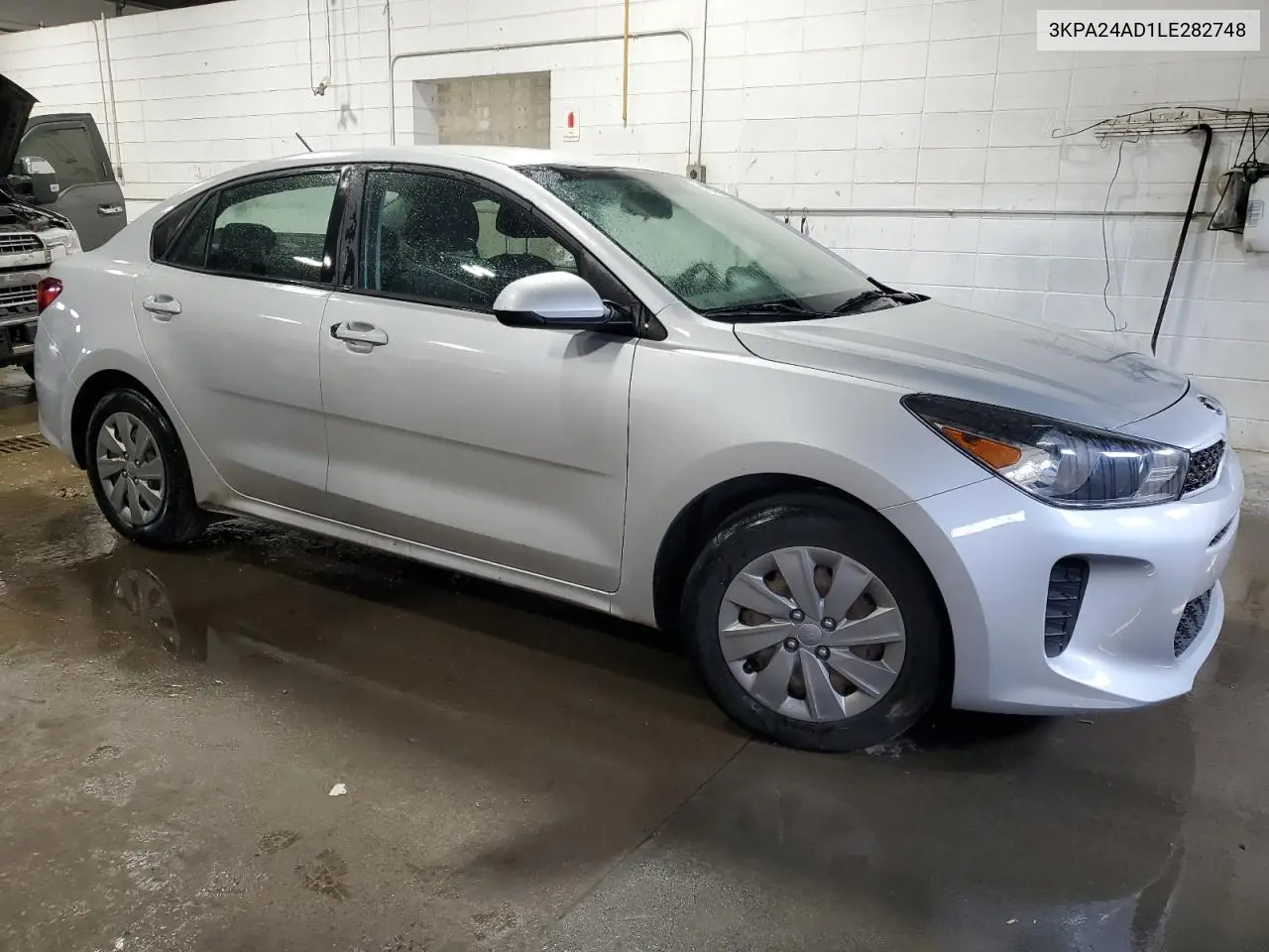2020 Kia Rio Lx VIN: 3KPA24AD1LE282748 Lot: 56904045