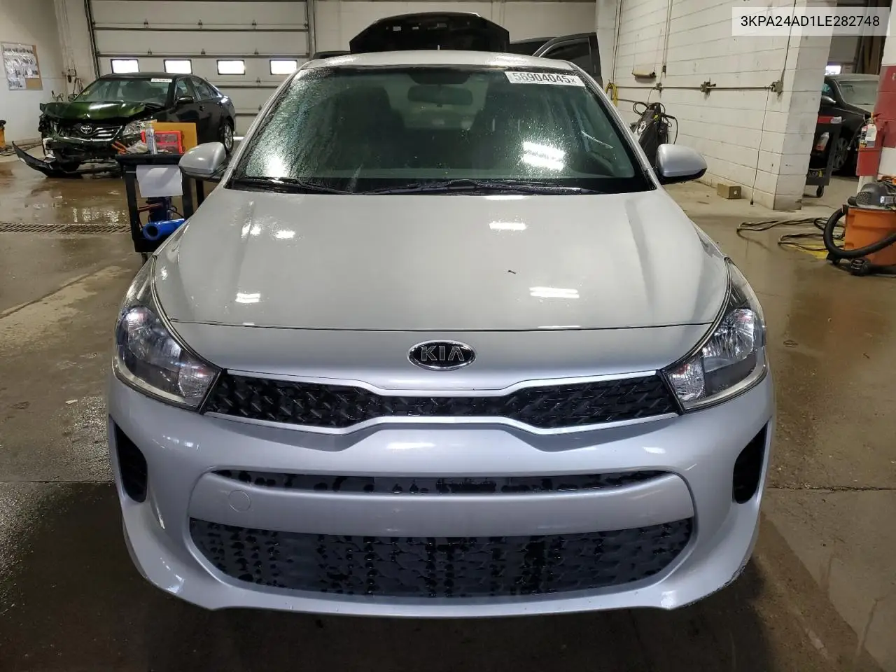 2020 Kia Rio Lx VIN: 3KPA24AD1LE282748 Lot: 56904045