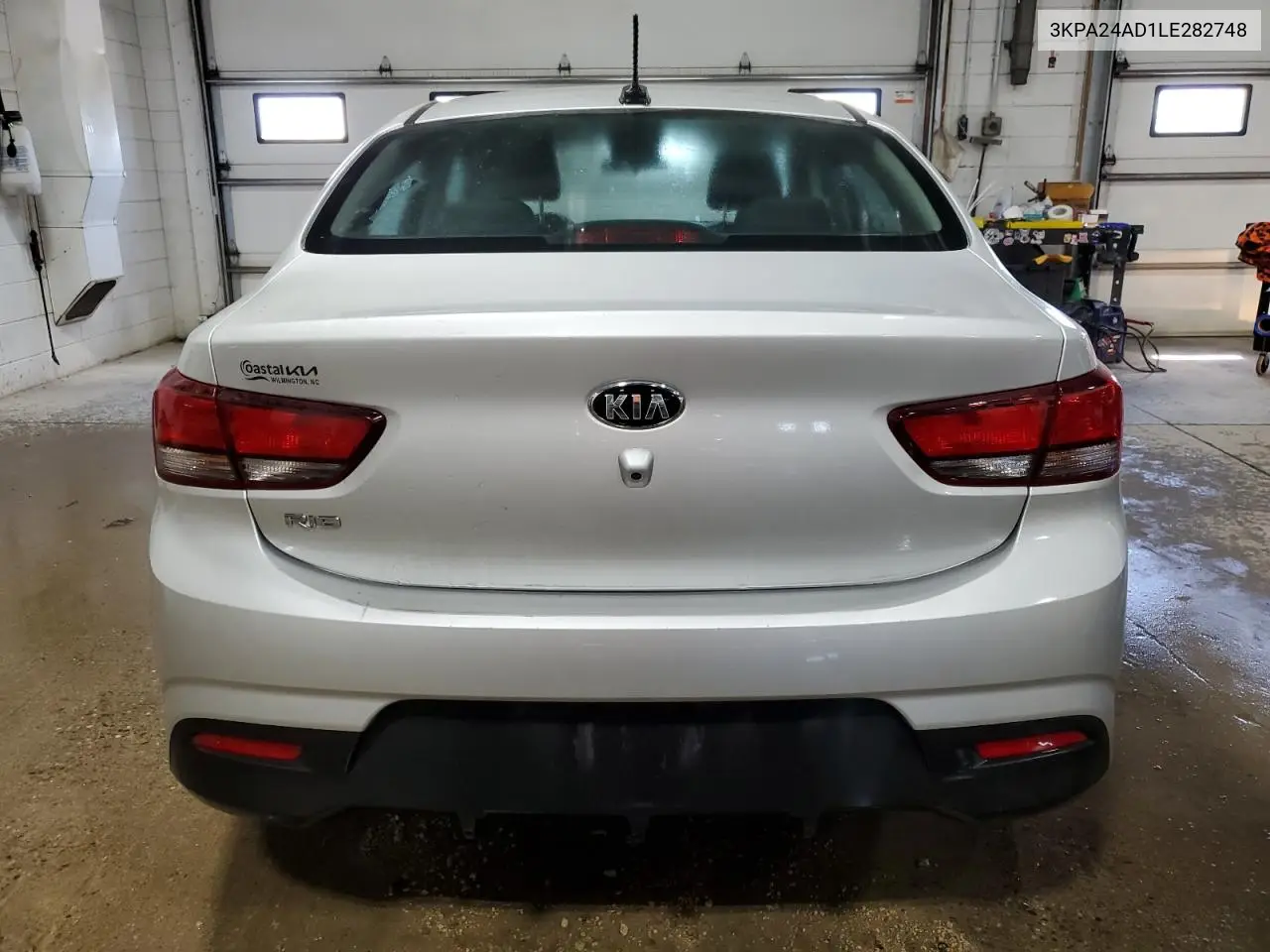 2020 Kia Rio Lx VIN: 3KPA24AD1LE282748 Lot: 56904045