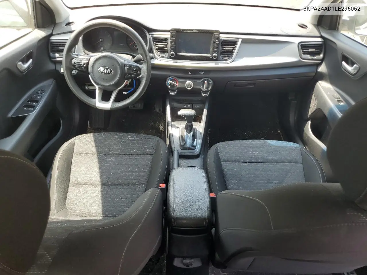 2020 Kia Rio Lx VIN: 3KPA24AD1LE296052 Lot: 62641765