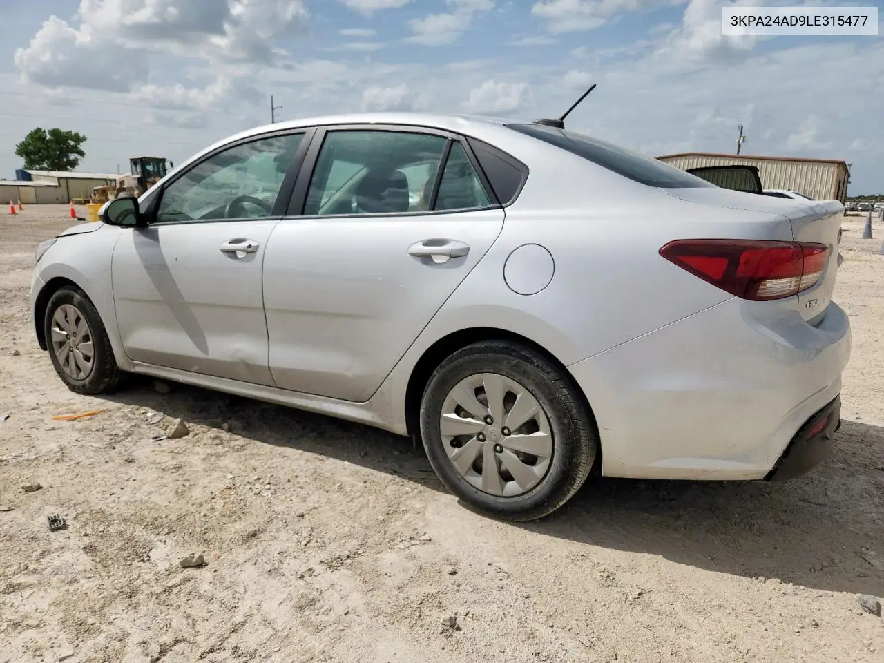 2020 Kia Rio Lx VIN: 3KPA24AD9LE315477 Lot: 63194615