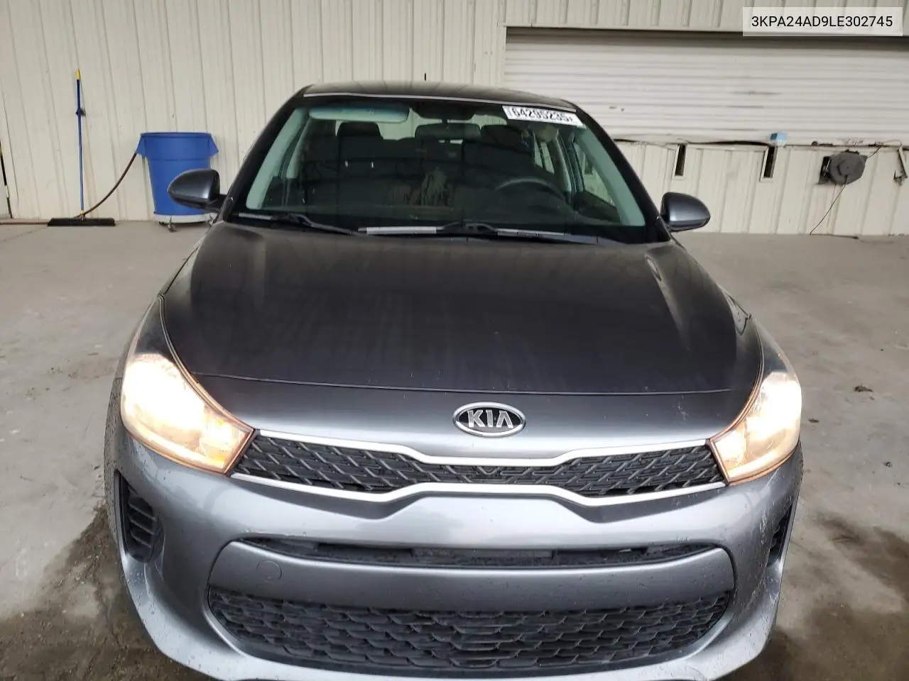 2020 Kia Rio Lx VIN: 3KPA24AD9LE302745 Lot: 64949205