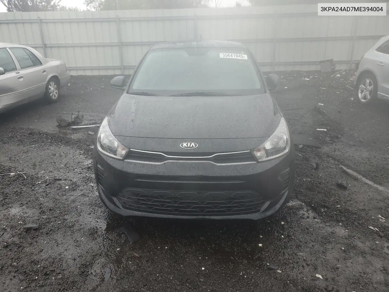 2021 Kia Rio Lx VIN: 3KPA24AD7ME394004 Lot: 55641945
