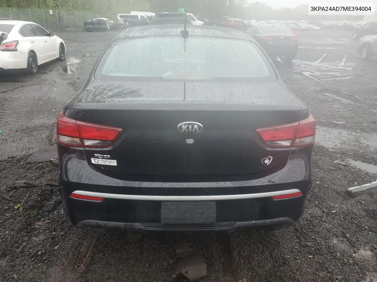 2021 Kia Rio Lx VIN: 3KPA24AD7ME394004 Lot: 55641945