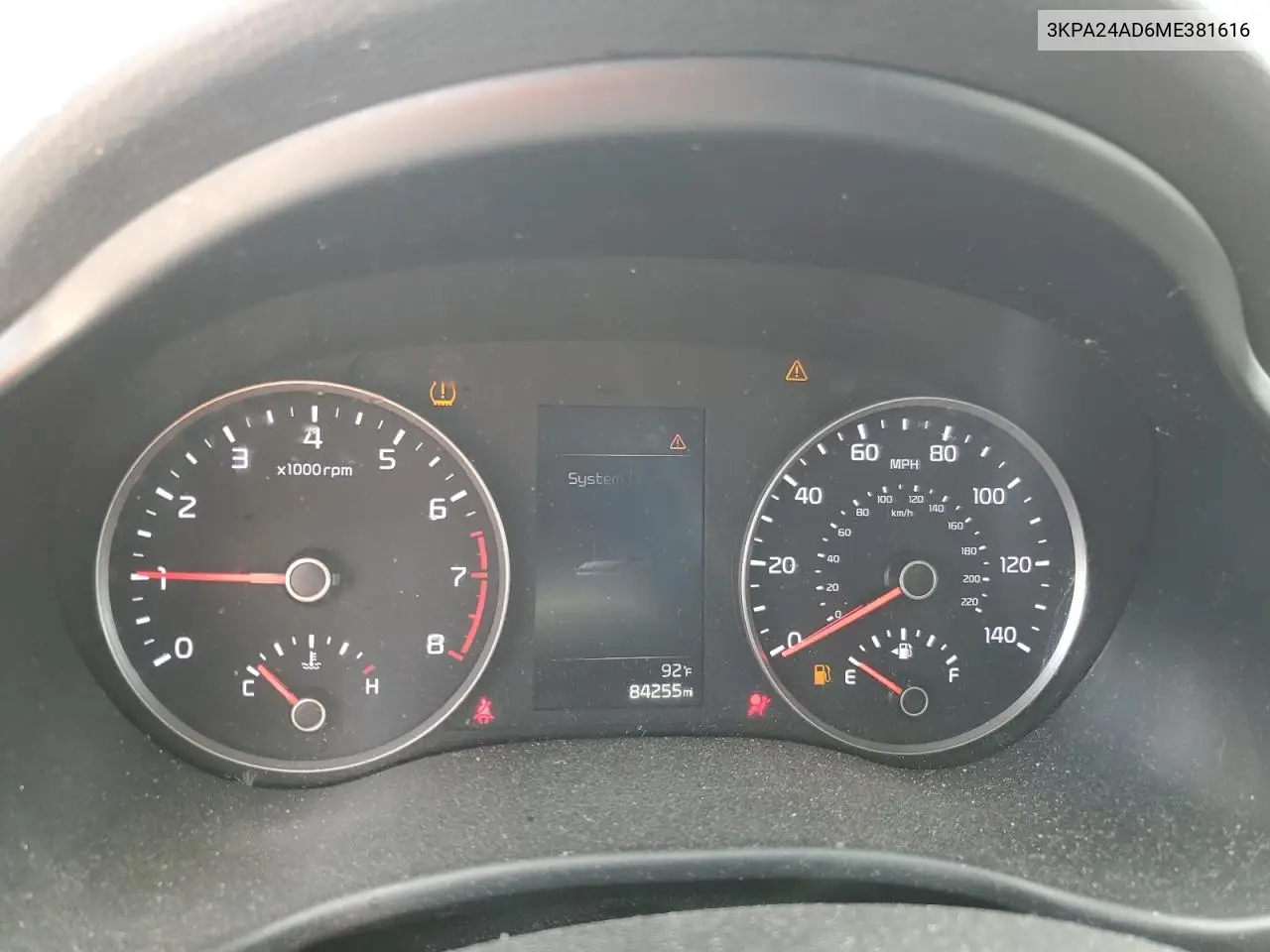 2021 Kia Rio Lx VIN: 3KPA24AD6ME381616 Lot: 56934815