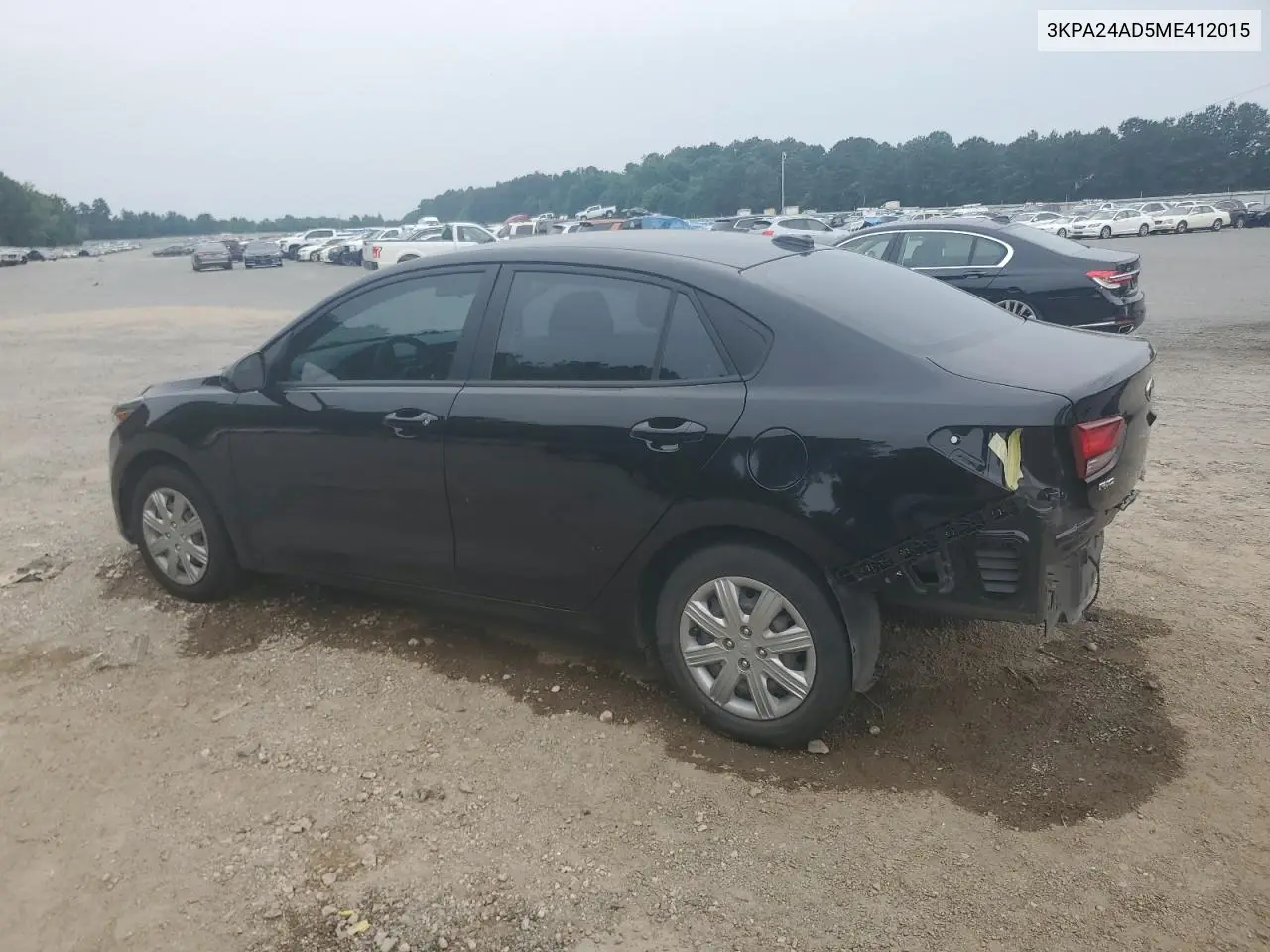 2021 Kia Rio Lx VIN: 3KPA24AD5ME412015 Lot: 57326455