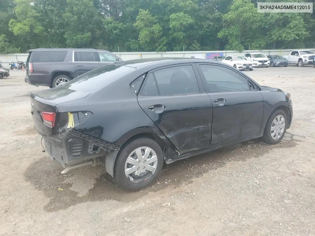 2021 Kia Rio Lx VIN: 3KPA24AD5ME412015 Lot: 57326455