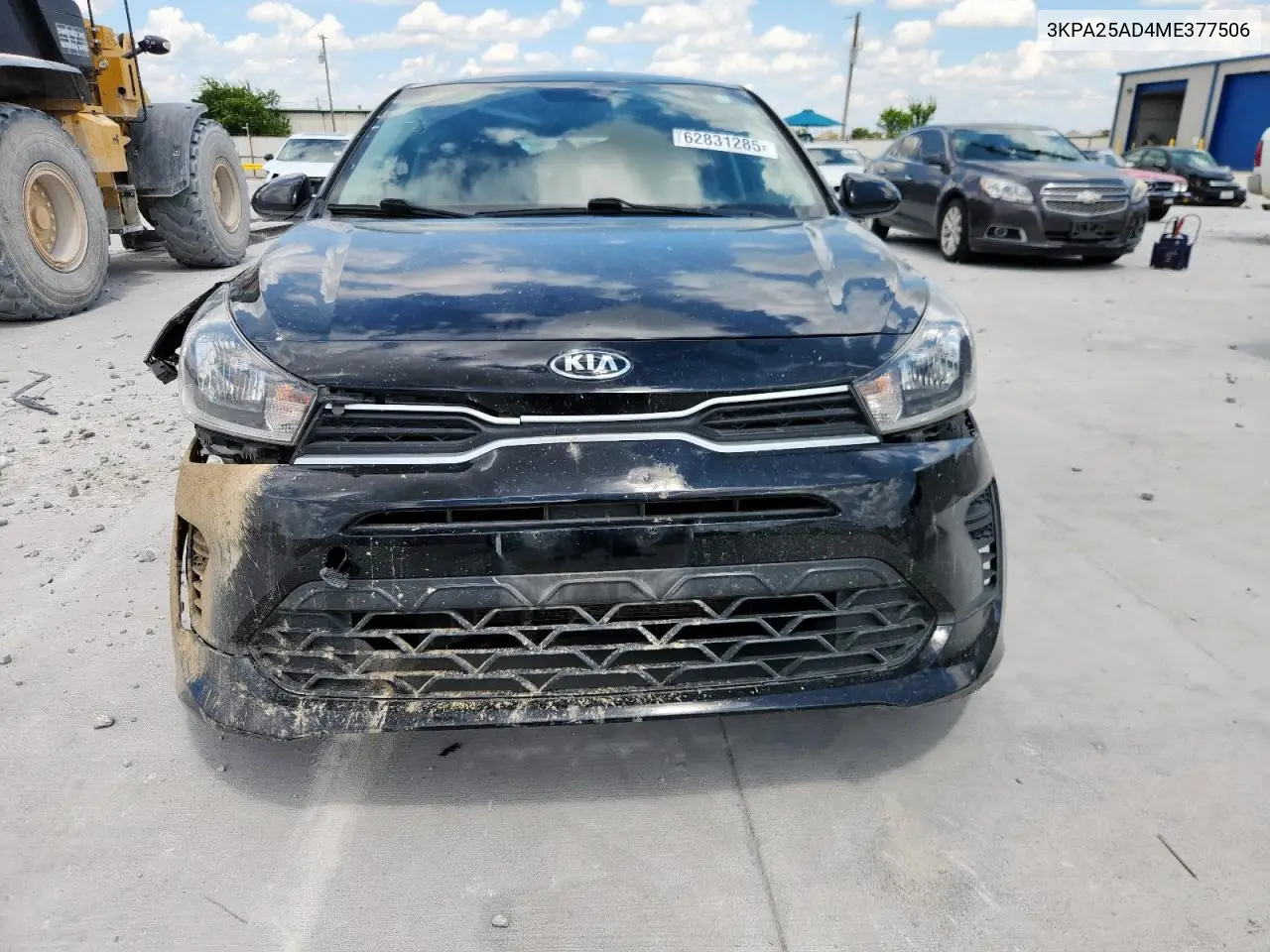 2021 Kia Rio S VIN: 3KPA25AD4ME377506 Lot: 62831285