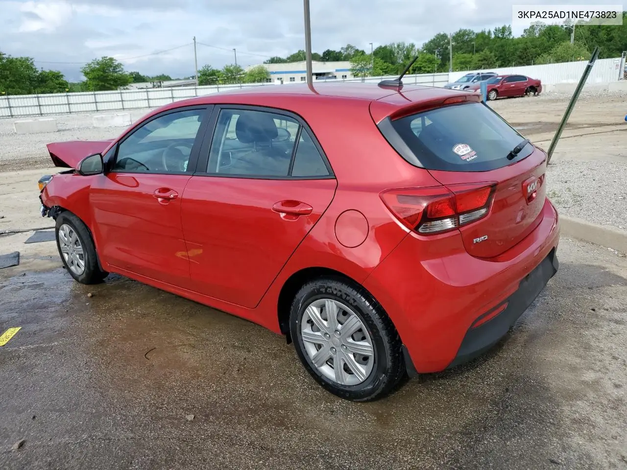 2022 Kia Rio S VIN: 3KPA25AD1NE473823 Lot: 56859955