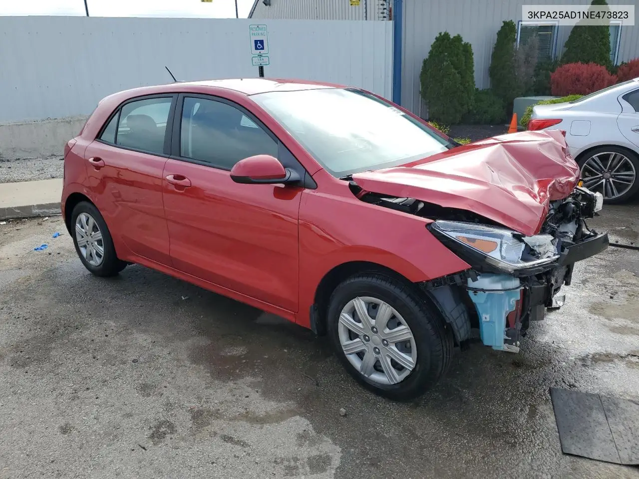 2022 Kia Rio S VIN: 3KPA25AD1NE473823 Lot: 56859955
