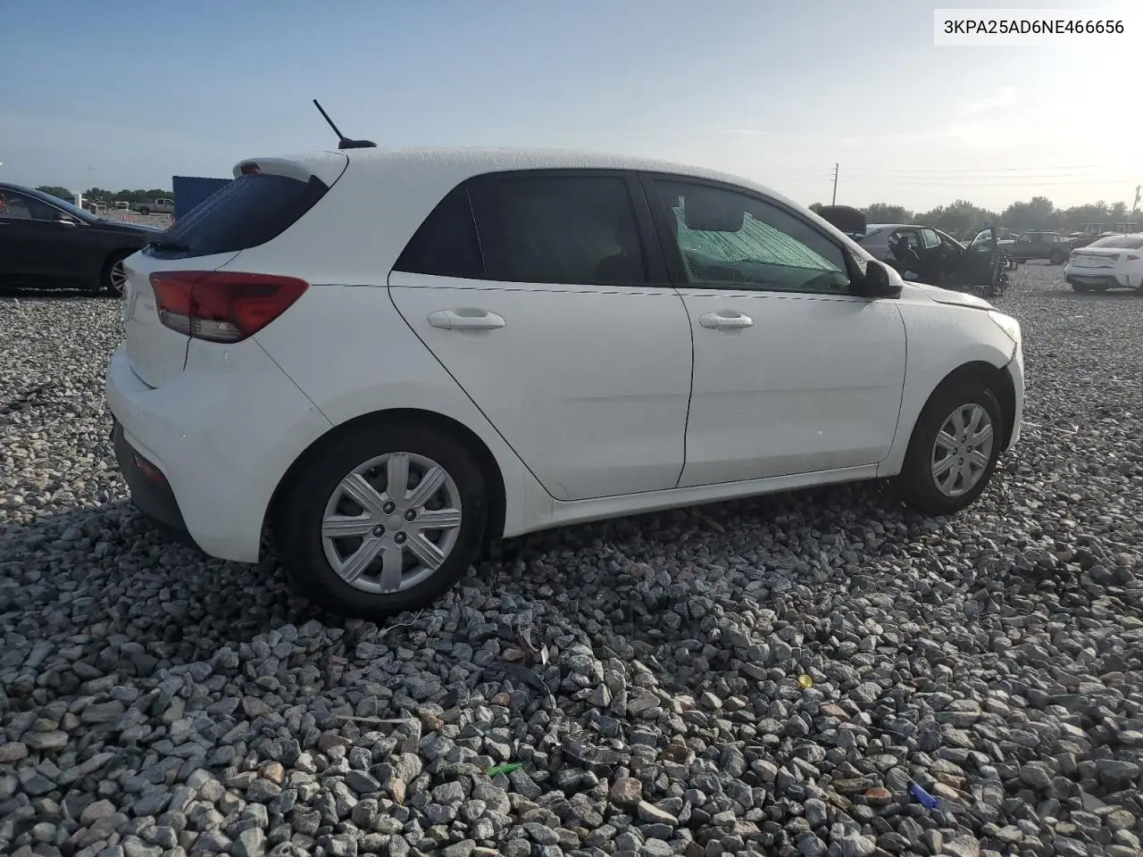 2022 Kia Rio S VIN: 3KPA25AD6NE466656 Lot: 62871515