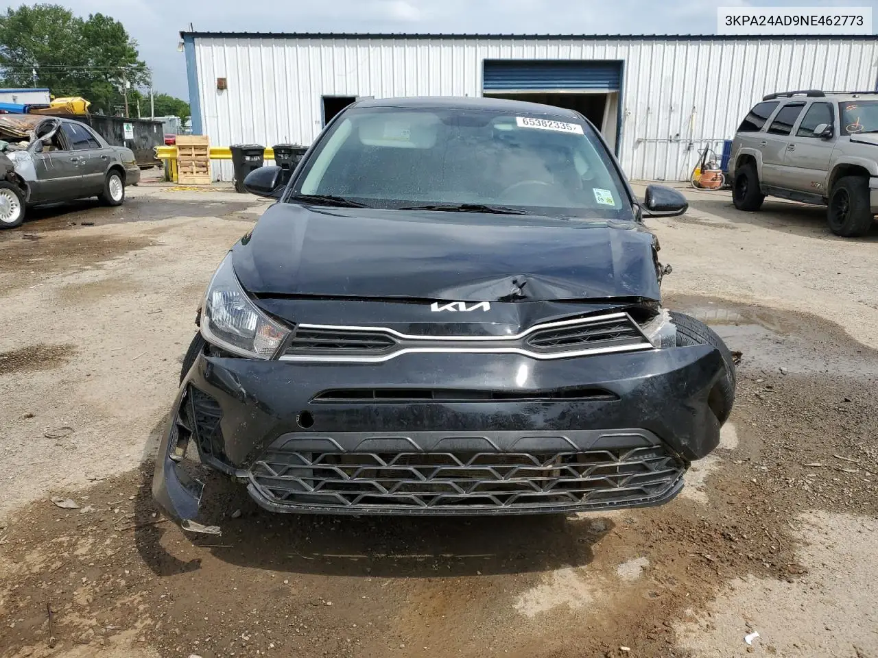 2022 Kia Rio Lx VIN: 3KPA24AD9NE462773 Lot: 65382335