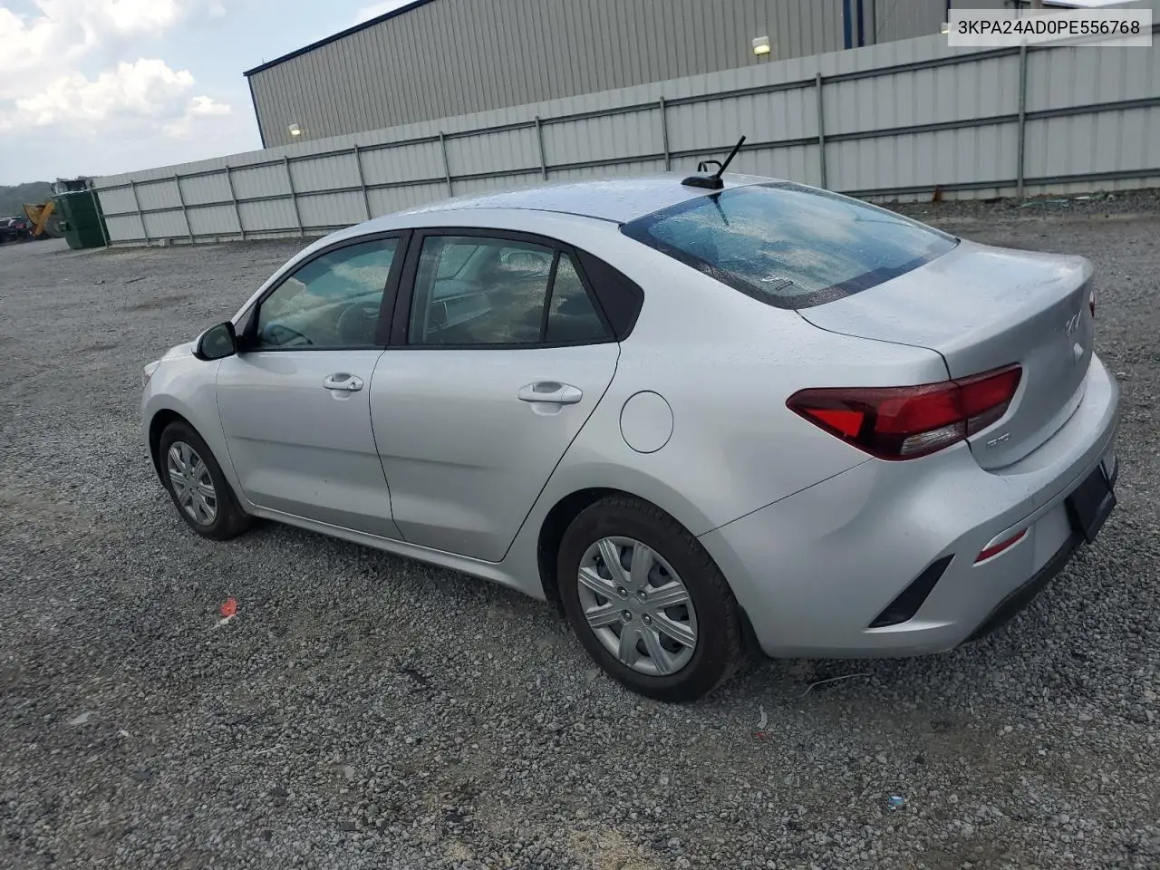 2023 Kia Rio Lx VIN: 3KPA24AD0PE556768 Lot: 55556195
