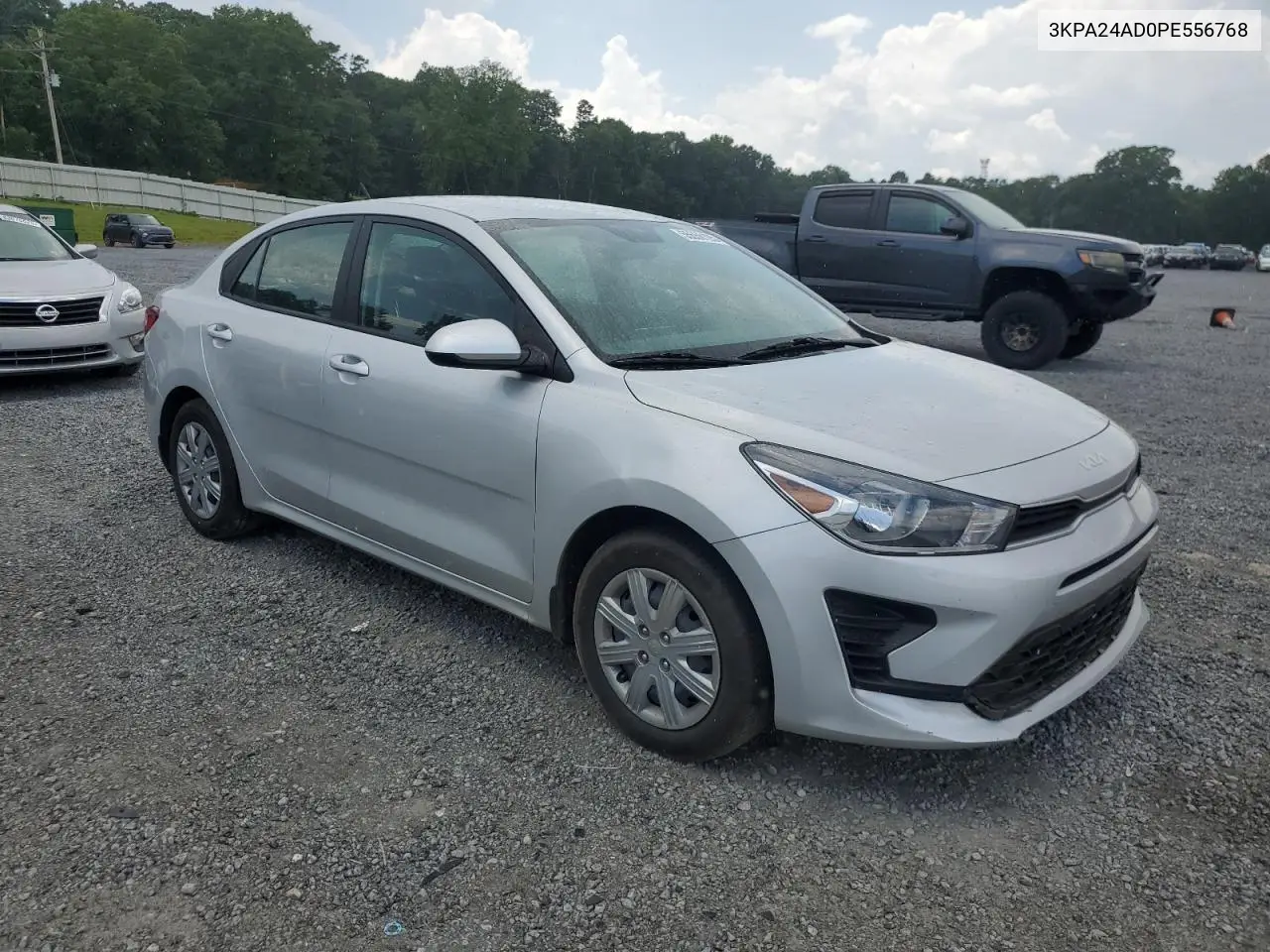 2023 Kia Rio Lx VIN: 3KPA24AD0PE556768 Lot: 55556195