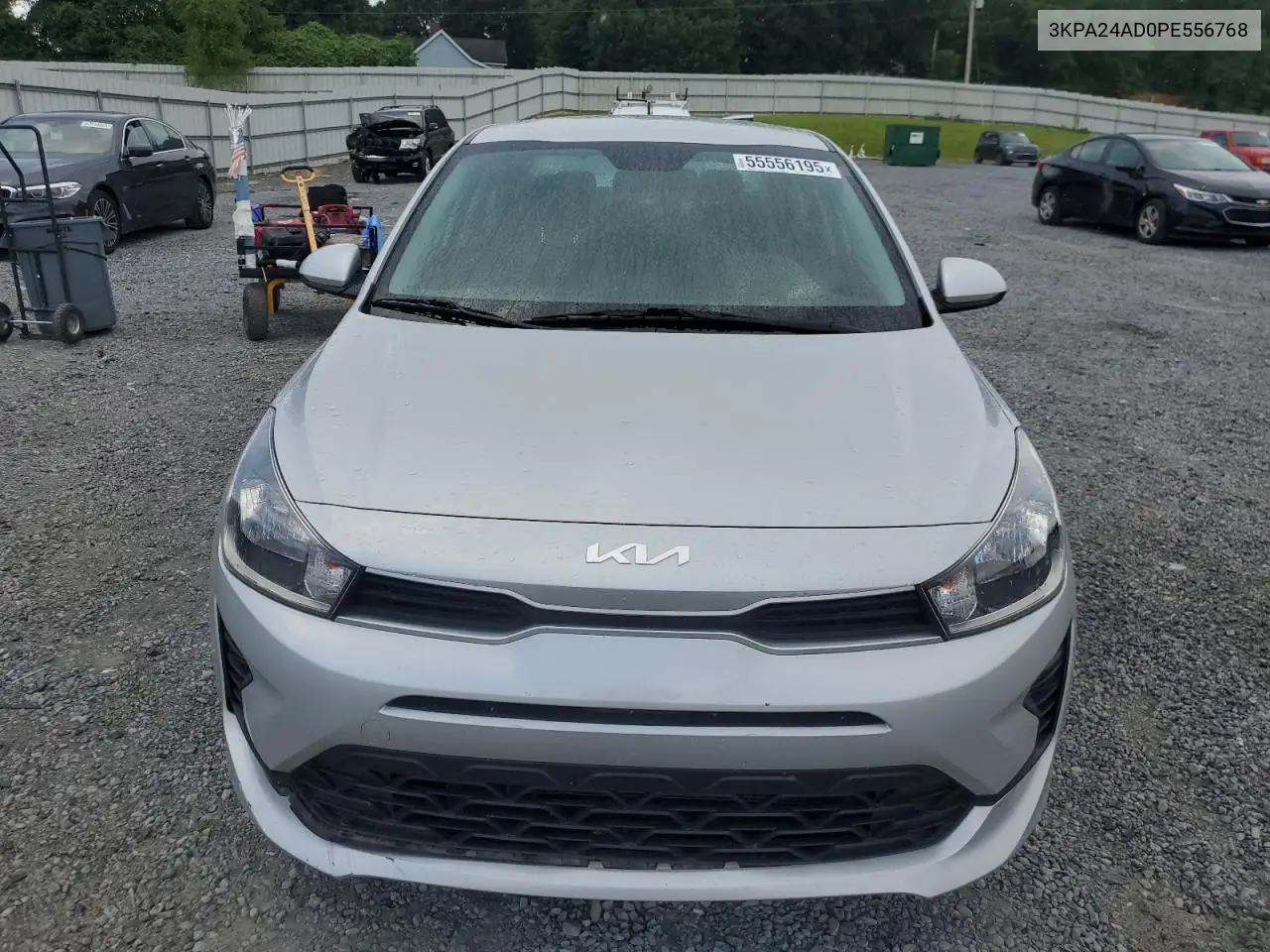 2023 Kia Rio Lx VIN: 3KPA24AD0PE556768 Lot: 55556195