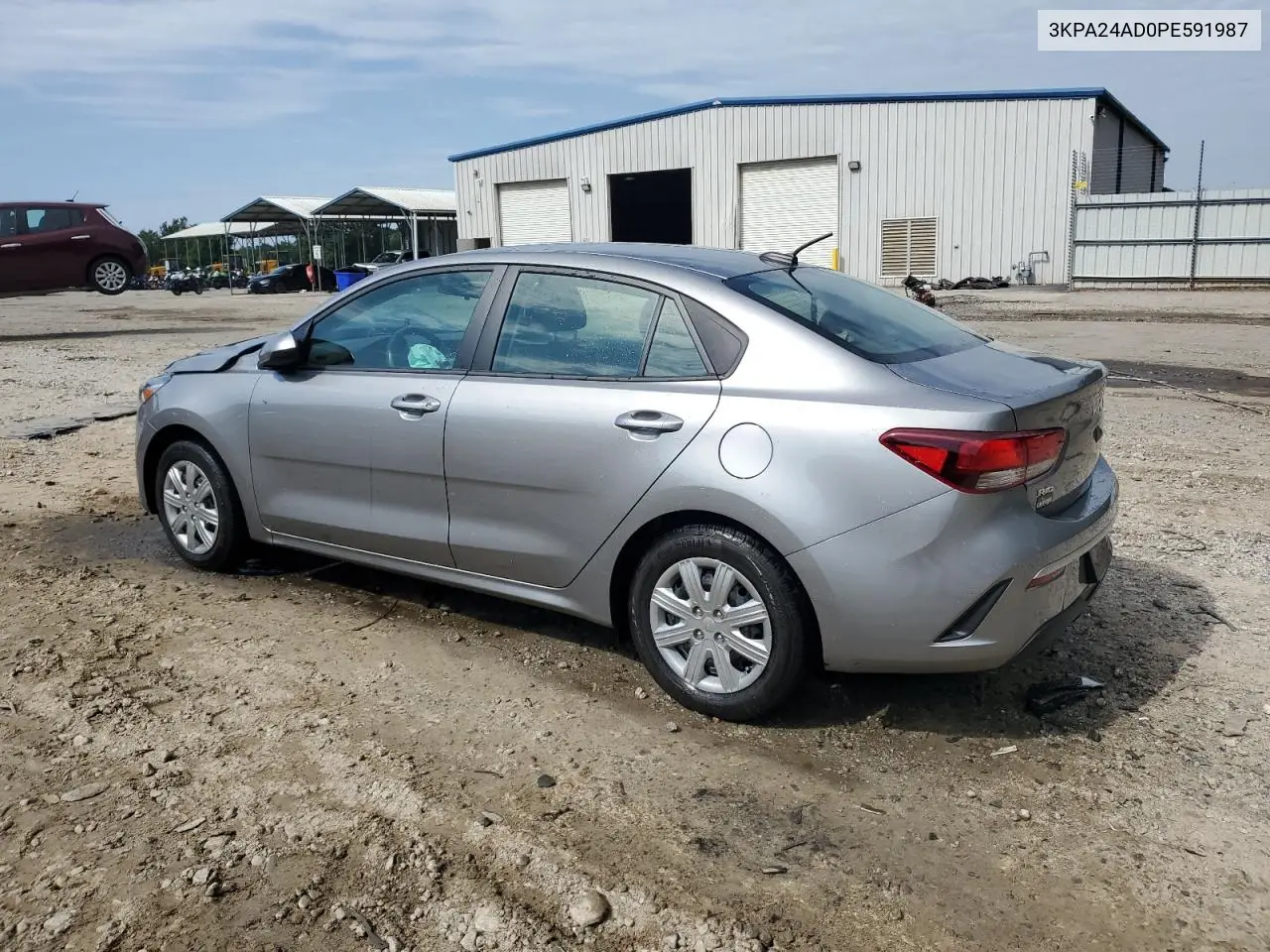 2023 Kia Rio Lx VIN: 3KPA24AD0PE591987 Lot: 56573535