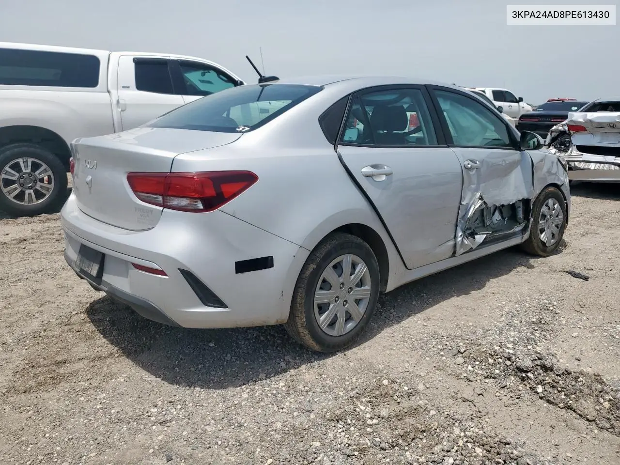 2023 Kia Rio Lx VIN: 3KPA24AD8PE613430 Lot: 56660575