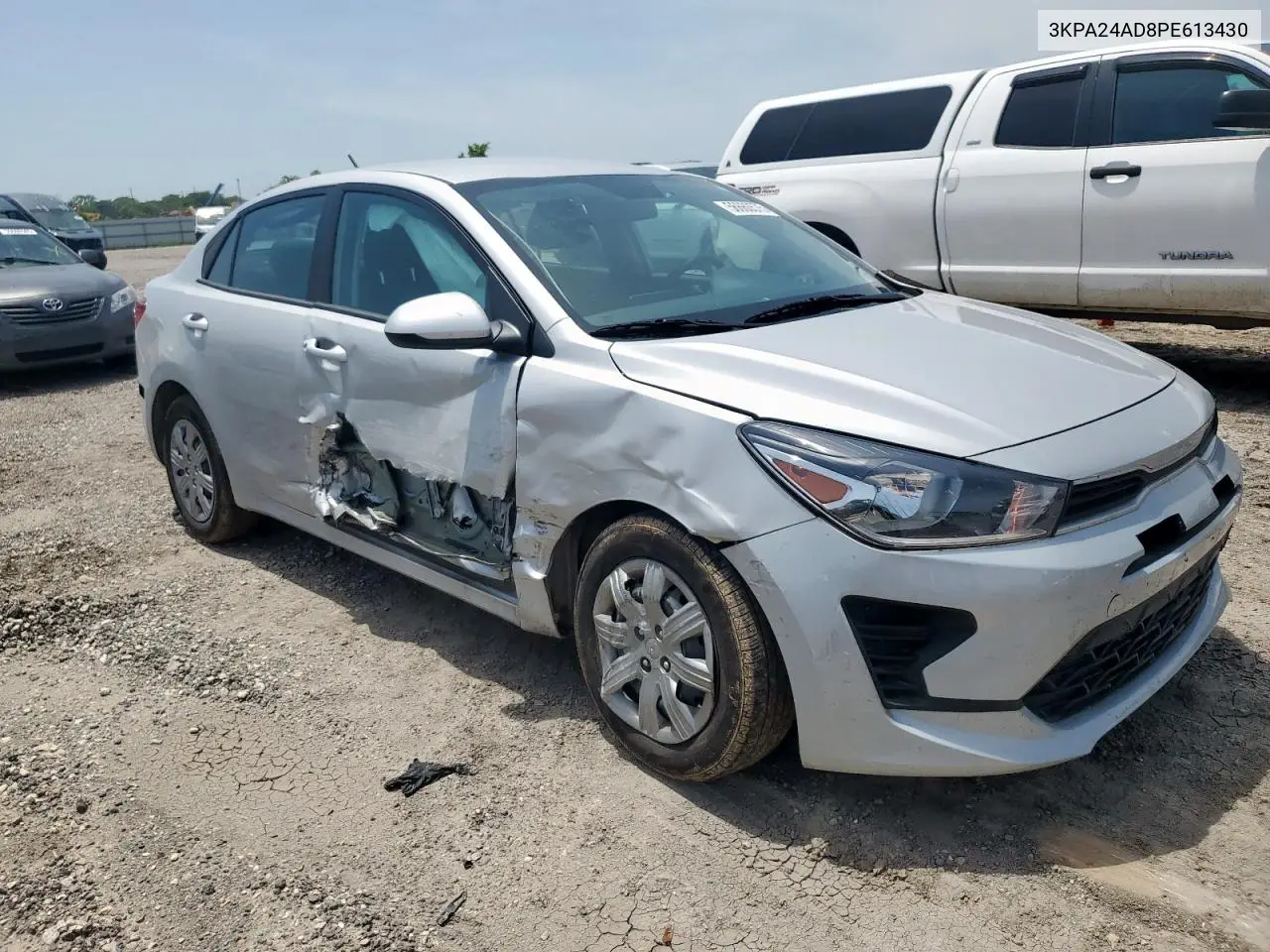 2023 Kia Rio Lx VIN: 3KPA24AD8PE613430 Lot: 56660575