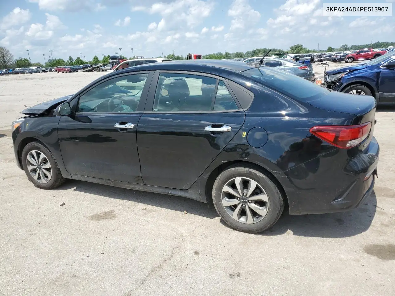 2023 Kia Rio Lx VIN: 3KPA24AD4PE513907 Lot: 57058685
