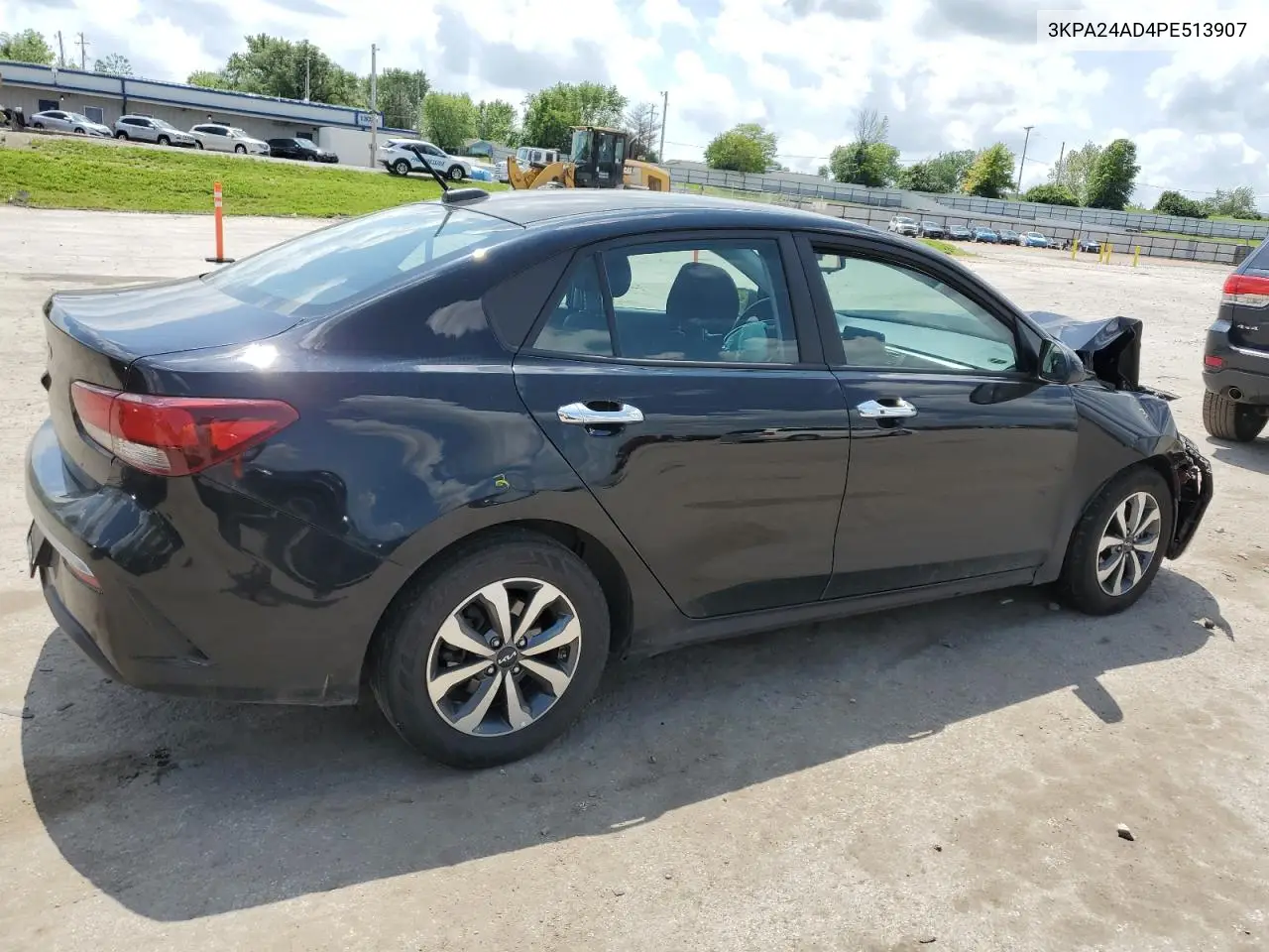 2023 Kia Rio Lx VIN: 3KPA24AD4PE513907 Lot: 57058685