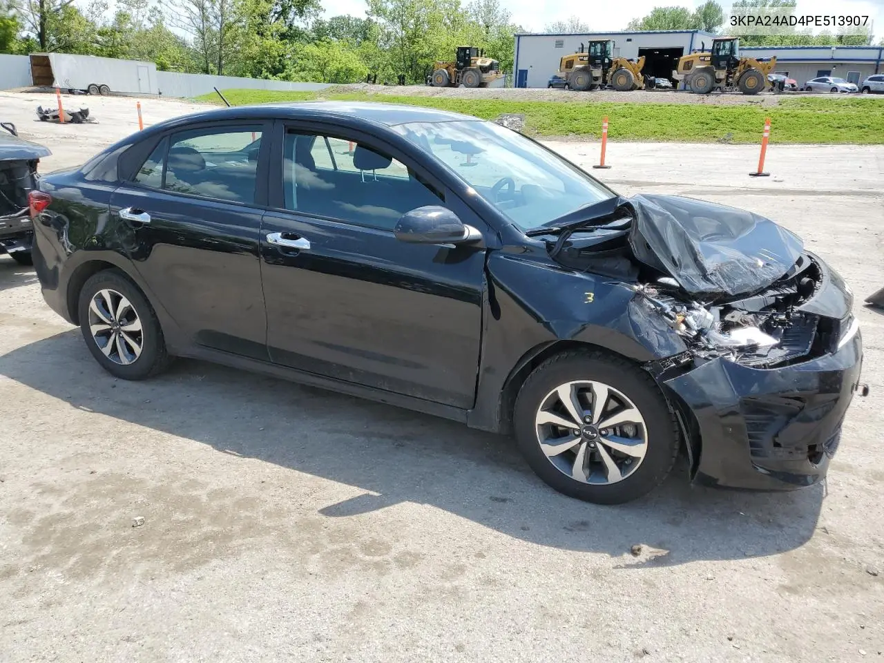 2023 Kia Rio Lx VIN: 3KPA24AD4PE513907 Lot: 57058685