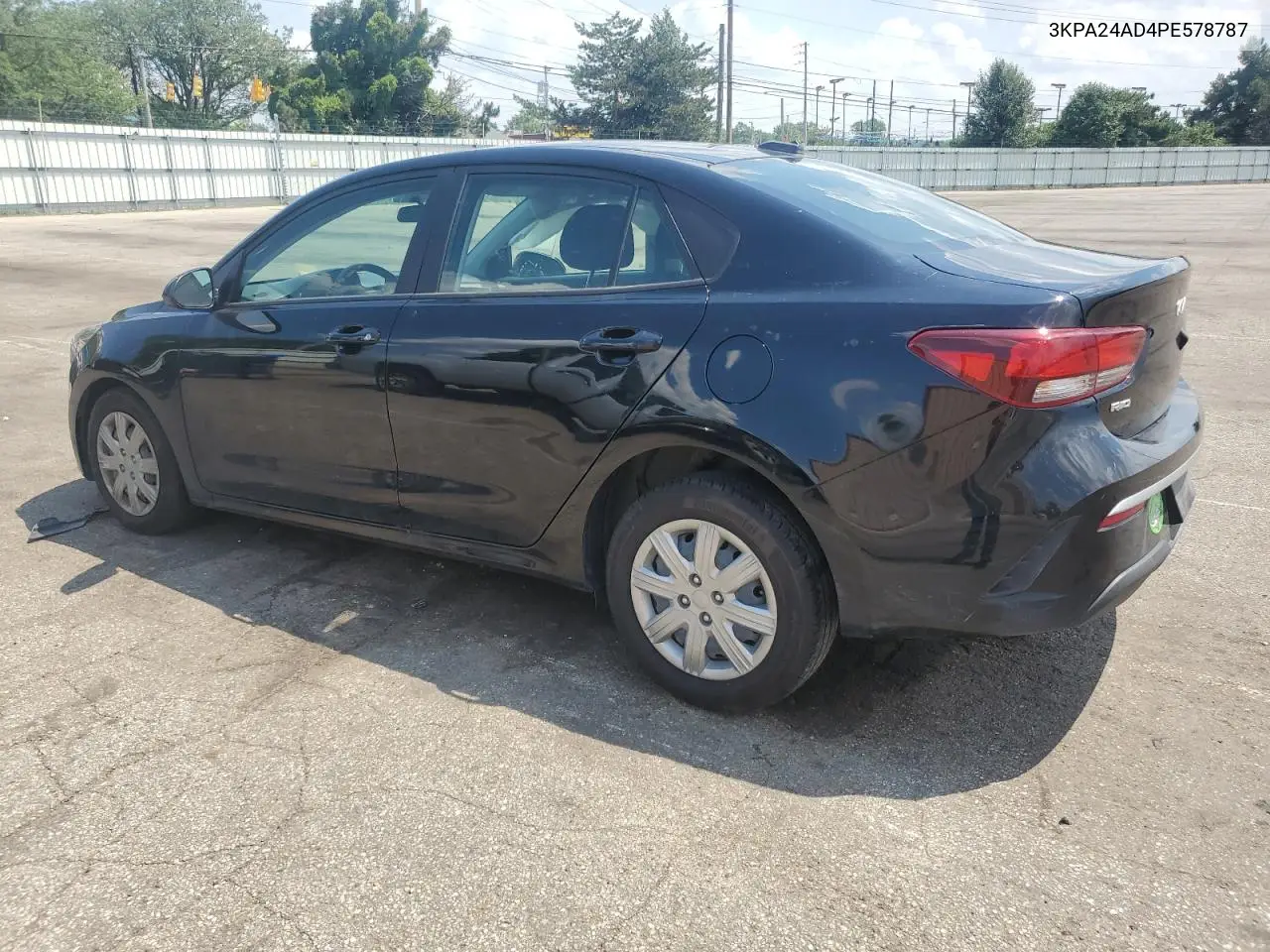 2023 Kia Rio Lx VIN: 3KPA24AD4PE578787 Lot: 61436175