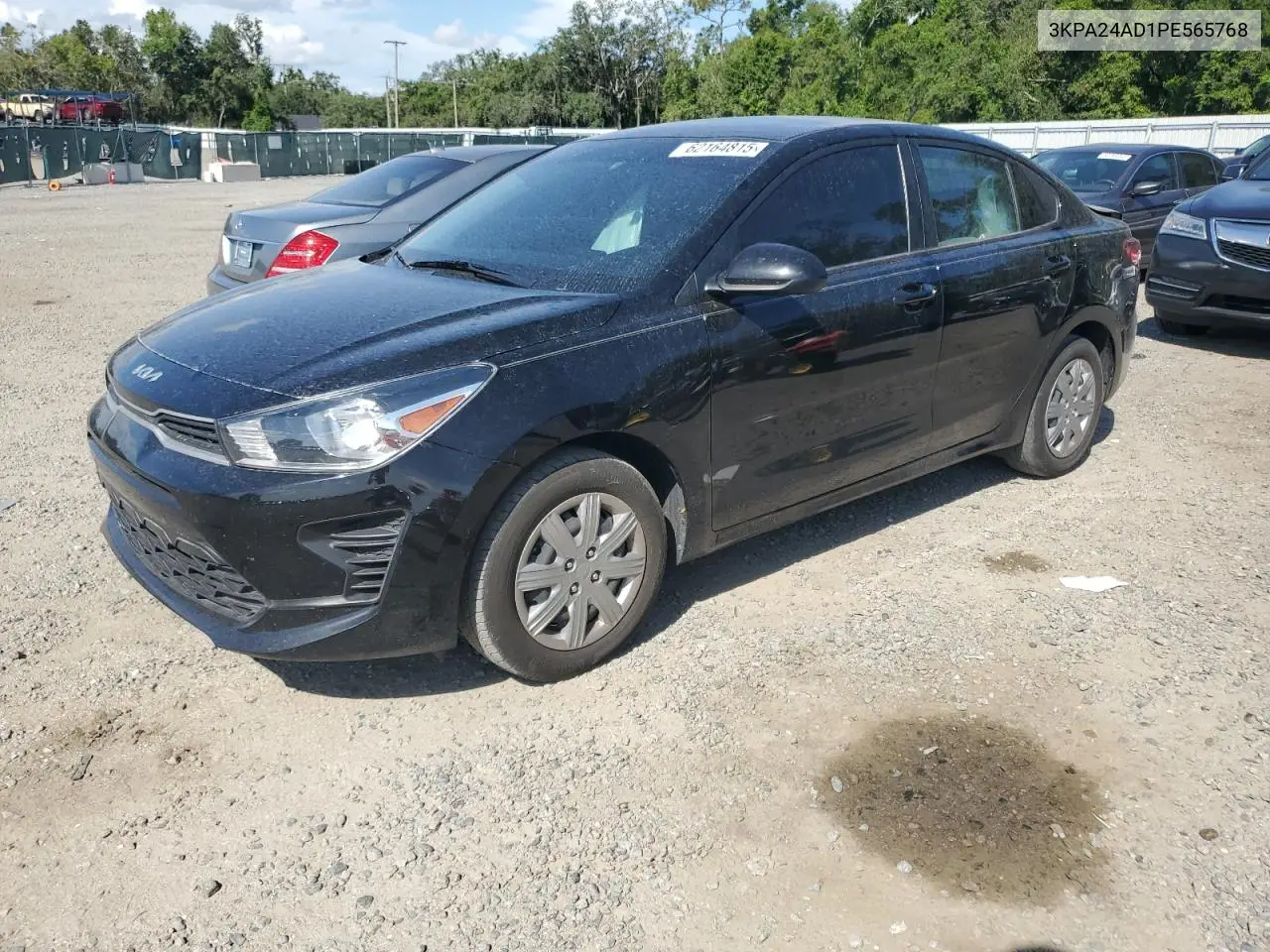 2023 Kia Rio Lx VIN: 3KPA24AD1PE565768 Lot: 62164815