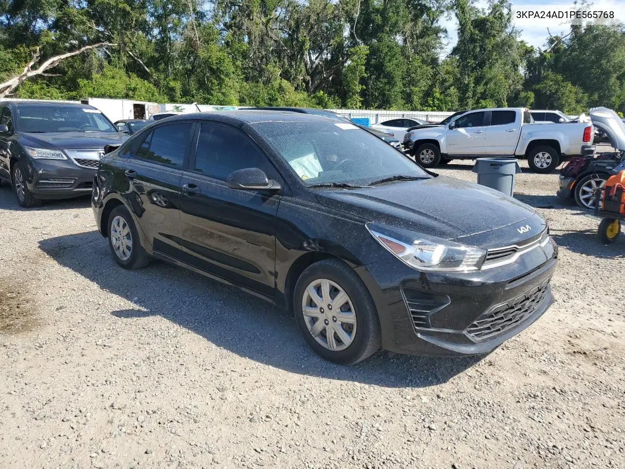 2023 Kia Rio Lx VIN: 3KPA24AD1PE565768 Lot: 62164815