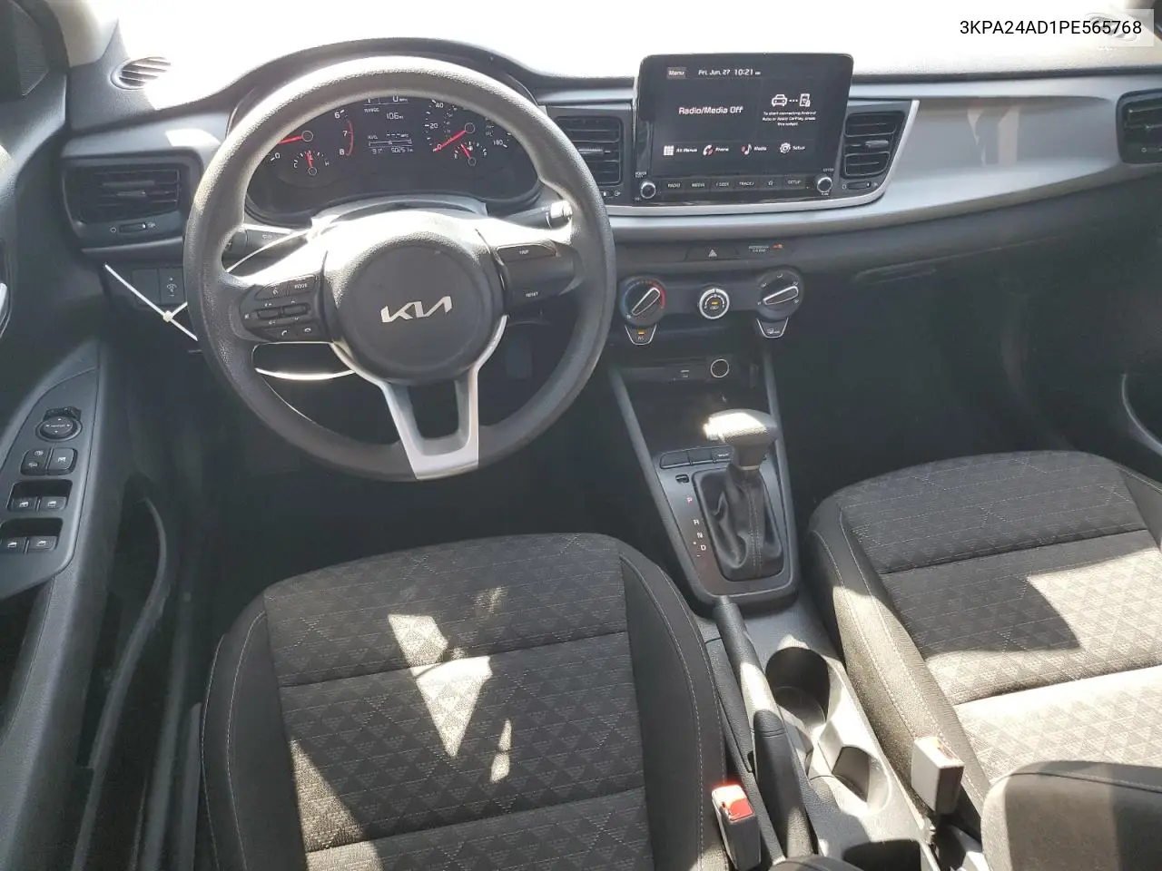 2023 Kia Rio Lx VIN: 3KPA24AD1PE565768 Lot: 62164815