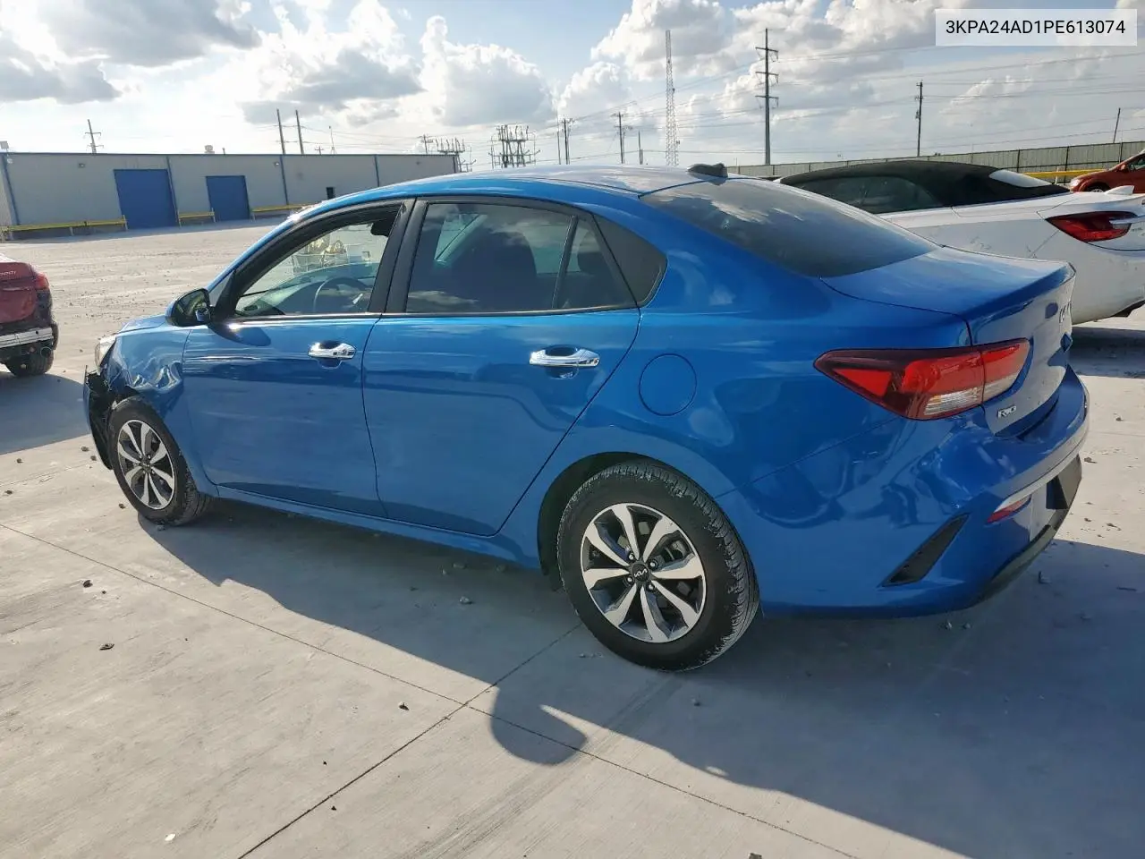 2023 Kia Rio Lx VIN: 3KPA24AD1PE613074 Lot: 62406405