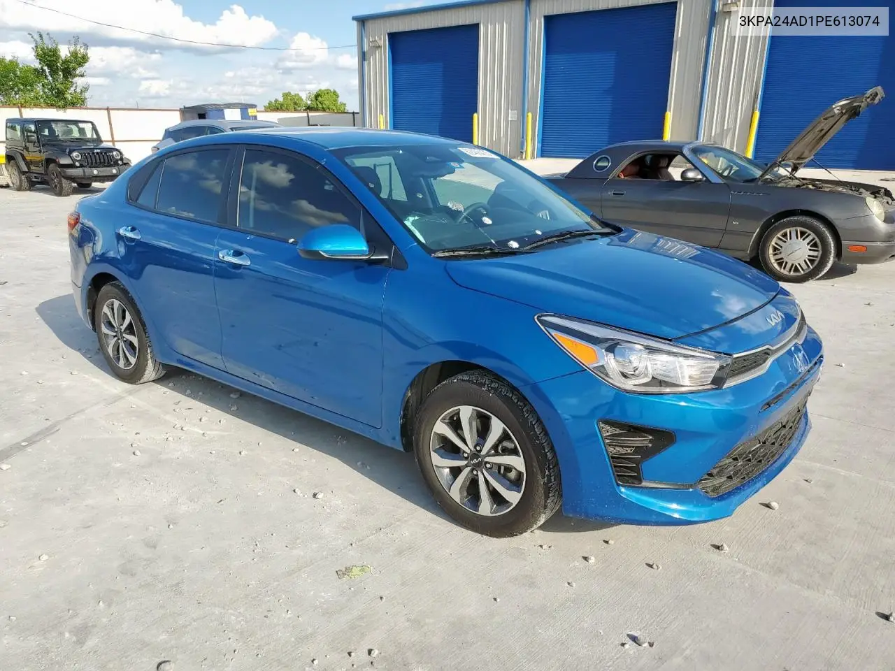 2023 Kia Rio Lx VIN: 3KPA24AD1PE613074 Lot: 62406405