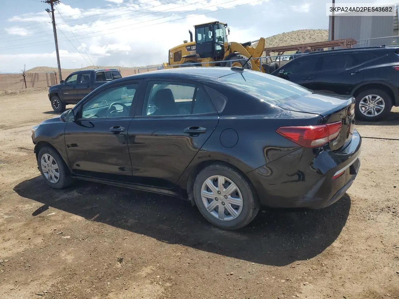 2023 Kia Rio Lx VIN: 3KPA24AD2PE543682 Lot: 62412505