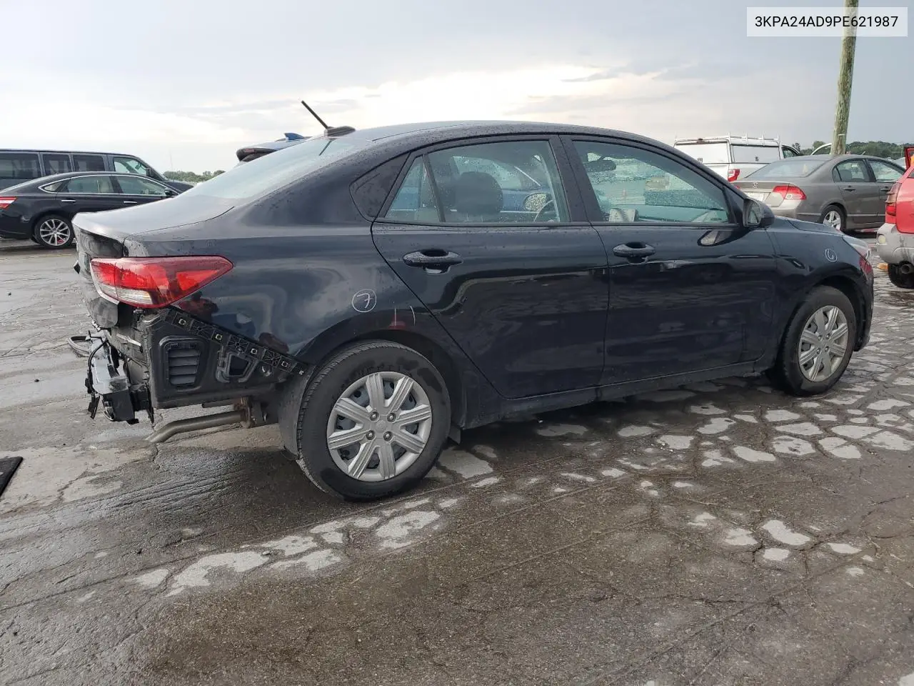 2023 Kia Rio Lx VIN: 3KPA24AD9PE621987 Lot: 62690475