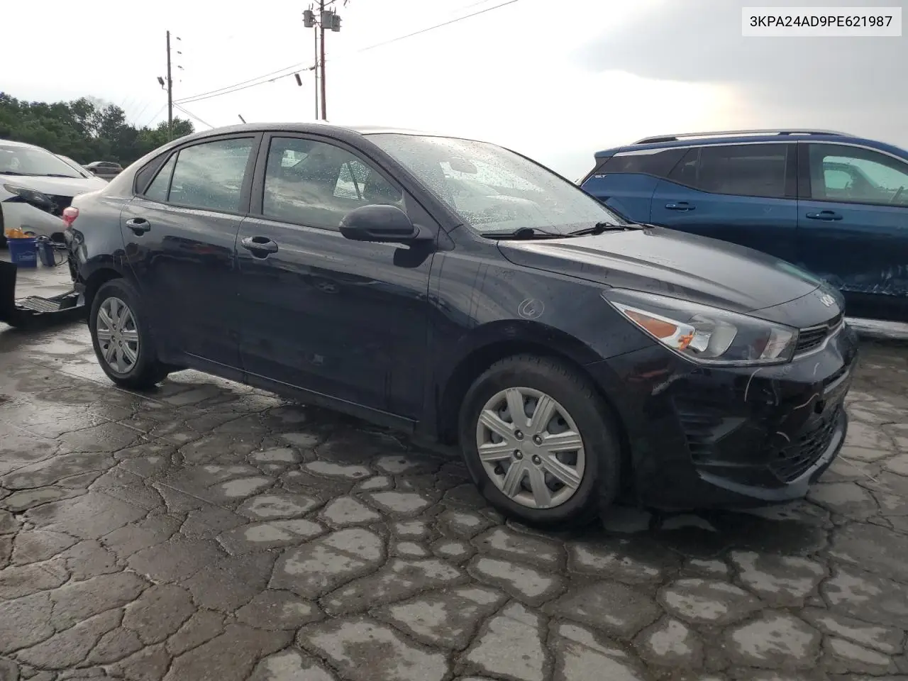 2023 Kia Rio Lx VIN: 3KPA24AD9PE621987 Lot: 62690475
