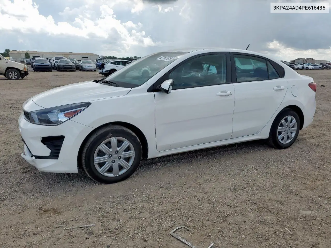 2023 Kia Rio Lx VIN: 3KPA24AD4PE616485 Lot: 62768925