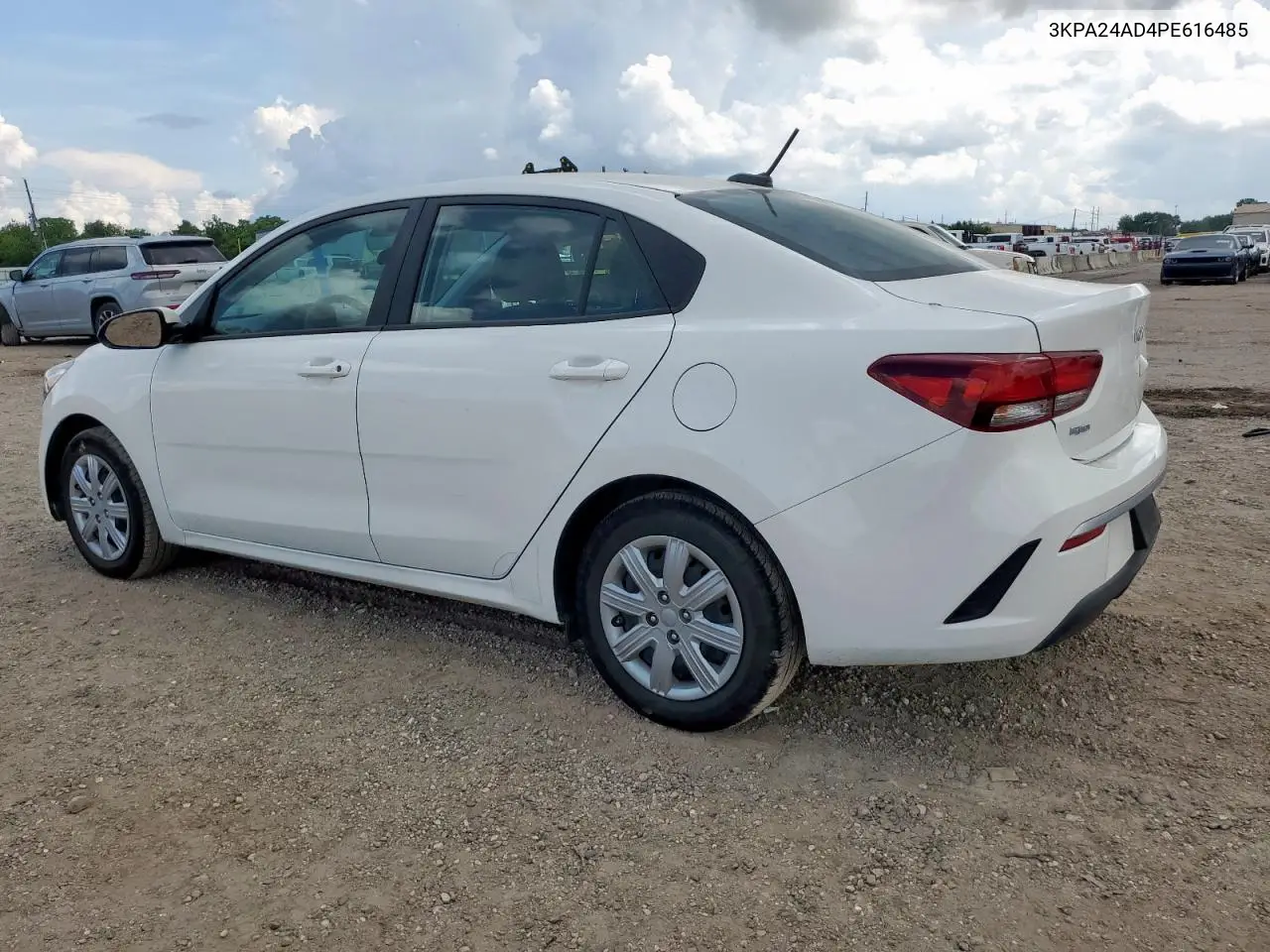 2023 Kia Rio Lx VIN: 3KPA24AD4PE616485 Lot: 62768925