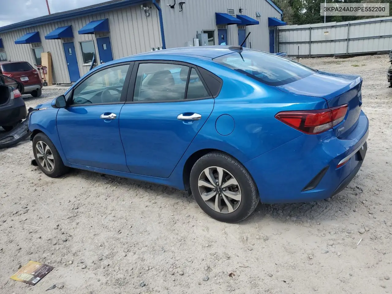 2023 Kia Rio Lx VIN: 3KPA24AD3PE552200 Lot: 62873845