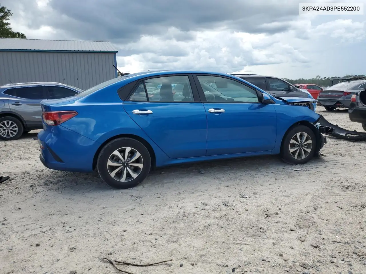2023 Kia Rio Lx VIN: 3KPA24AD3PE552200 Lot: 62873845