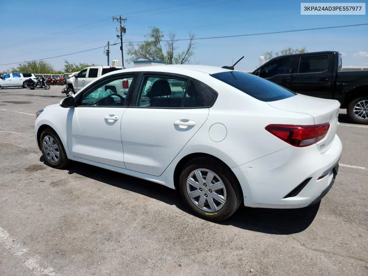2023 Kia Rio Lx VIN: 3KPA24AD3PE557977 Lot: 63103835