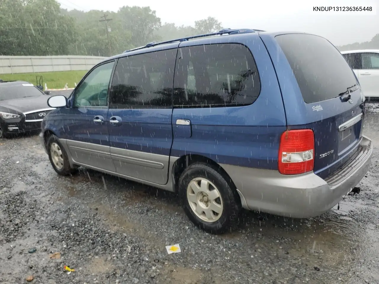 2003 Kia Sedona Ex VIN: KNDUP131236365448 Lot: 56361585