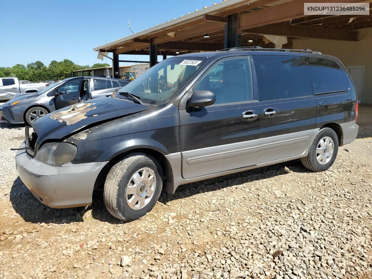 2003 Kia Sedona Ex VIN: KNDUP131236485296 Lot: 58222605