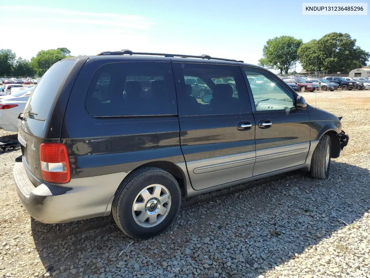 2003 Kia Sedona Ex VIN: KNDUP131236485296 Lot: 58222605