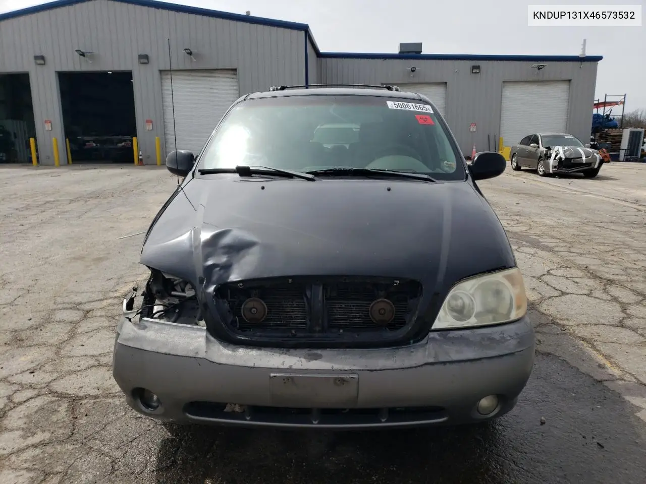 2004 Kia Sedona Ex VIN: KNDUP131X46573532 Lot: 50061665