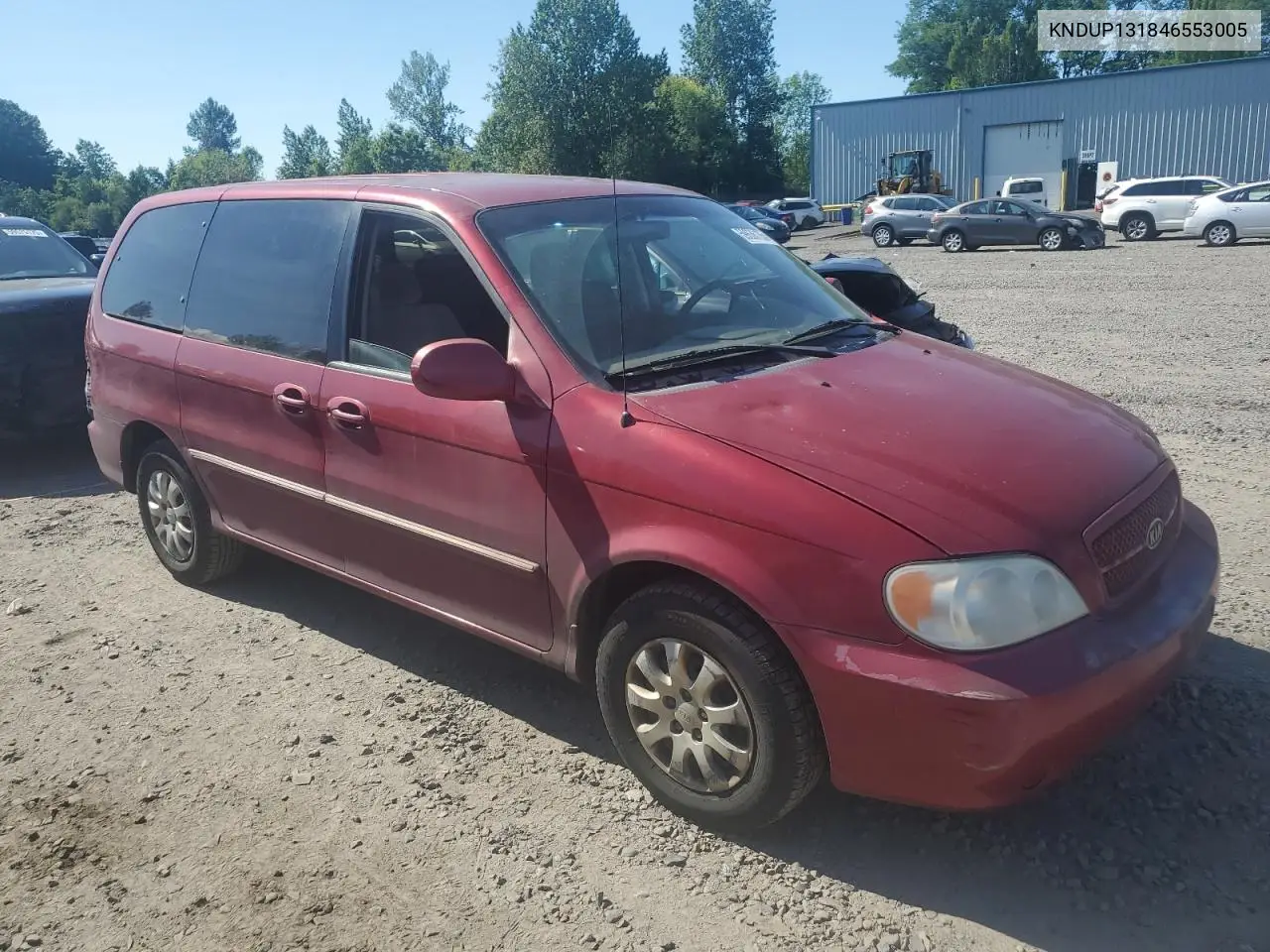 2004 Kia Sedona Ex VIN: KNDUP131846553005 Lot: 59636105