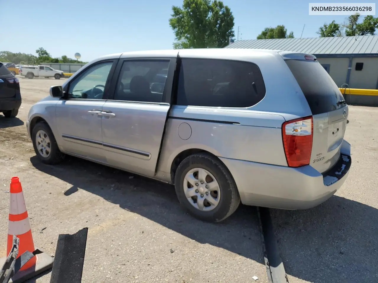 2006 Kia Sedona Ex VIN: KNDMB233566036298 Lot: 56822105